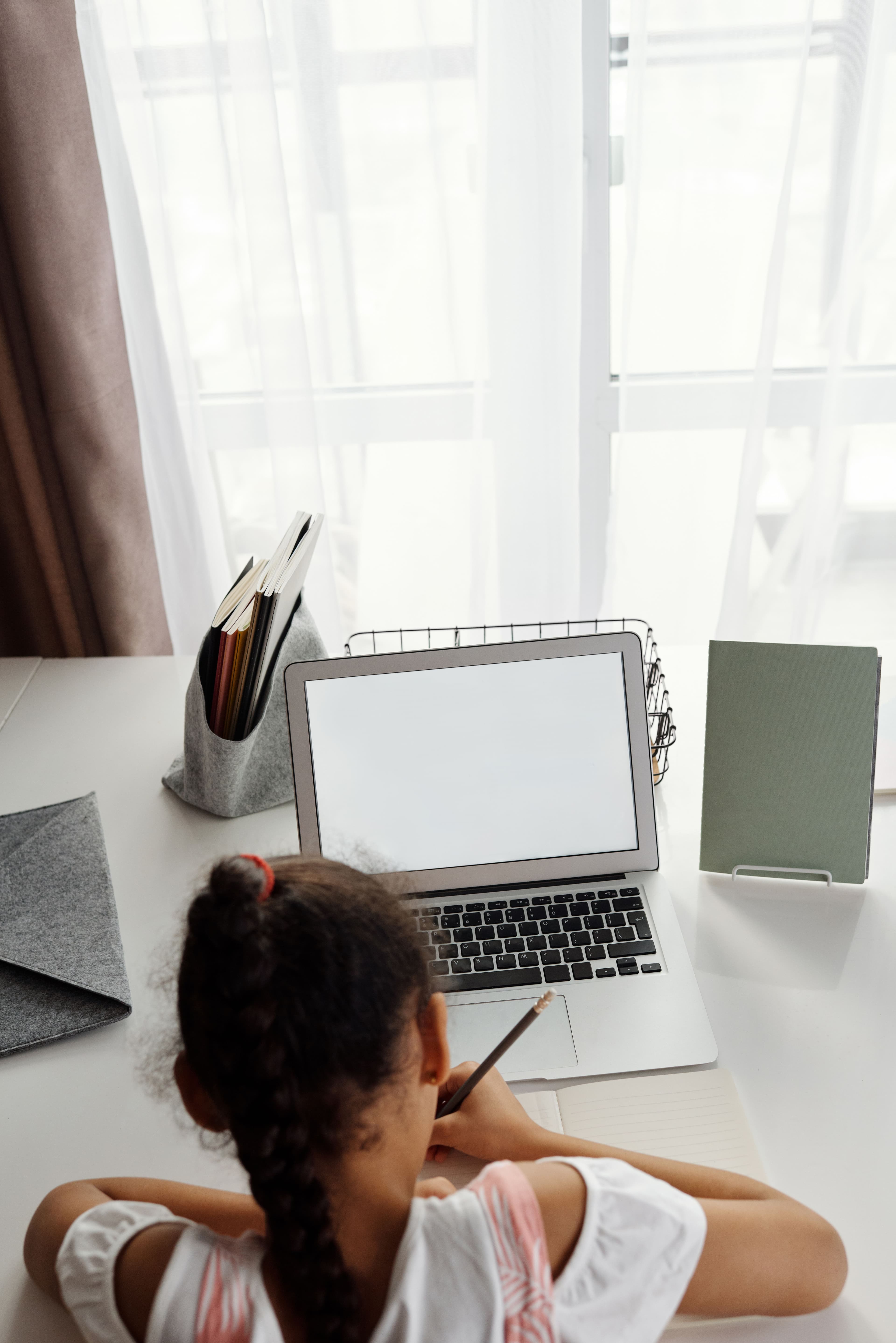 Remote learning workspace